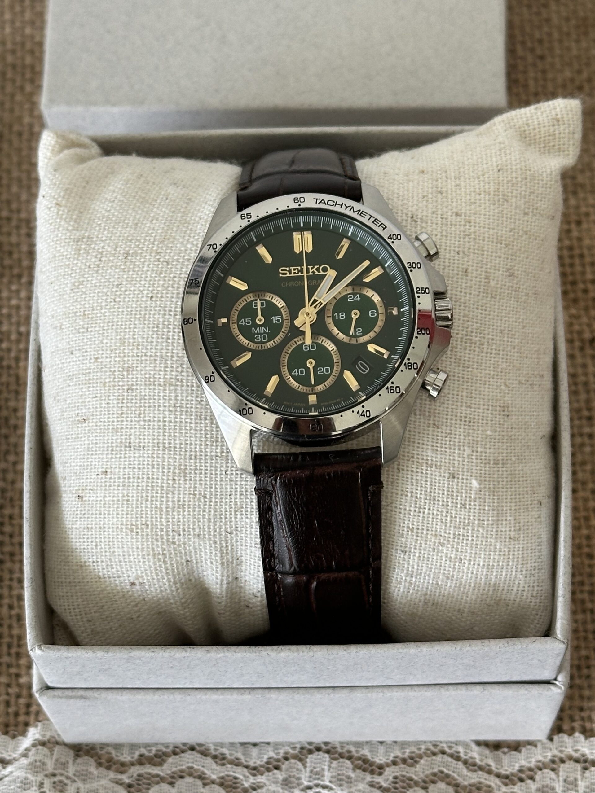 ⌚ DROP #003: Seiko Chronograph SBTR017 — ¡Full Set & Nuevo!: imagen 3