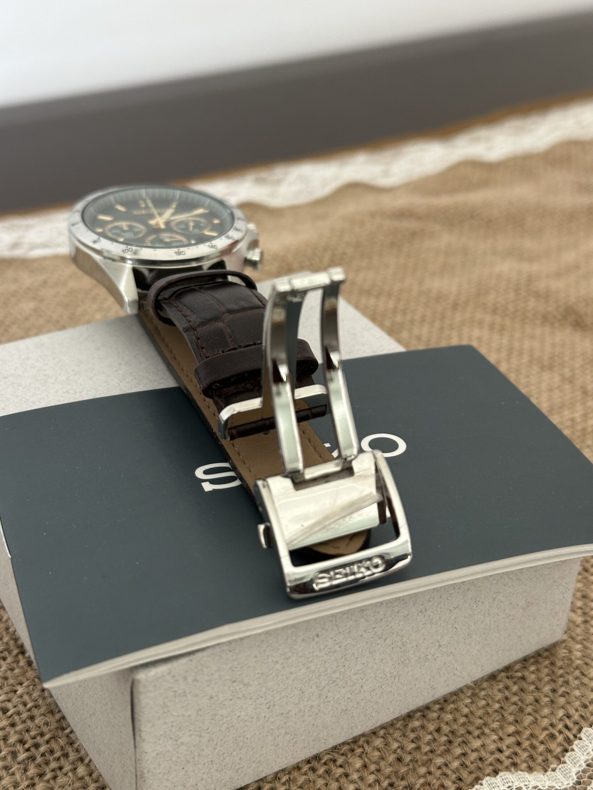 ⌚ DROP #003: Seiko Chronograph SBTR017 — ¡Full Set & Nuevo!: imagen 4